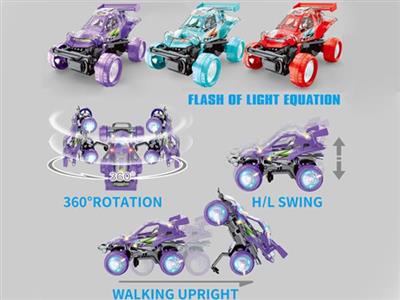 Stunt equation electric car