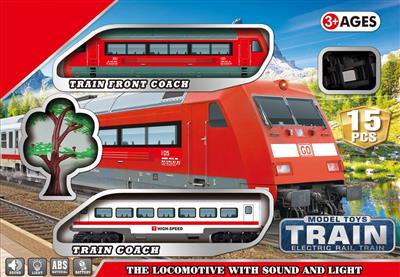 Electric light and music train (red)