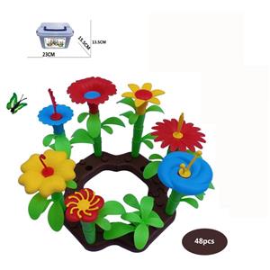 48 pieces of assembled flower blocks DIY garden