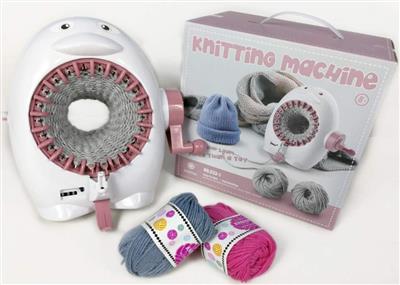 Latest Design Plastic Material Knitting Machine Toy For Girl 22 needles