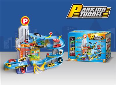 City parking lot