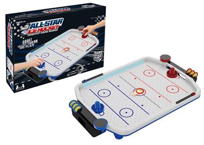 Floating ice hockey with USB socket (light and music)