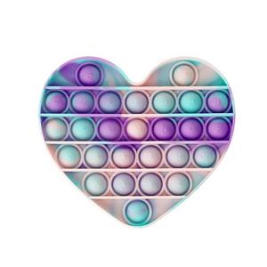 Buttons with letters (heart-shaped camouflage models)