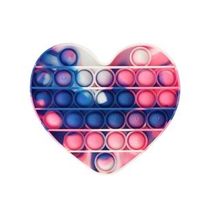 Buttons with letters (heart-shaped camouflage models)