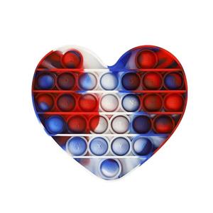 Buttons with letters (heart-shaped camouflage models)