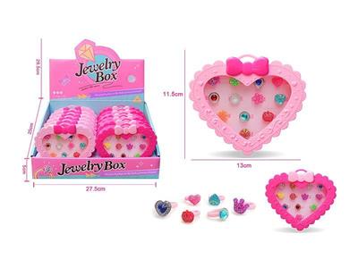 Girls' Jewelry-Children's gem ring