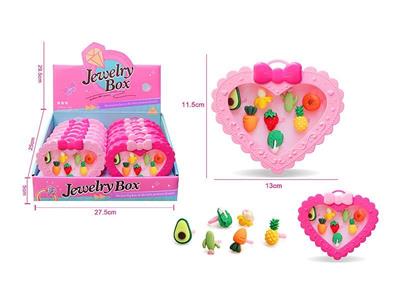 Girls jewelry-children's cartoon fruit ring