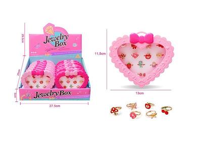 Girls' jewelry-alloy children's ring