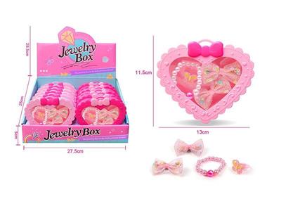 Girls jewelry-hairpin ring bracelet set