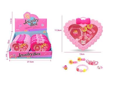 Girls jewelry-hairpin ring bracelet set