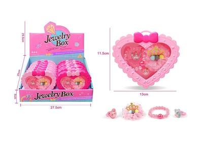 Girls jewelry-hairpin ring bracelet set