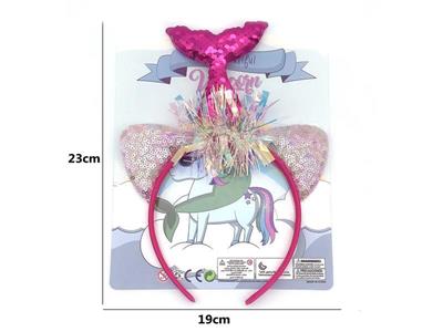 Mermaid head hoop