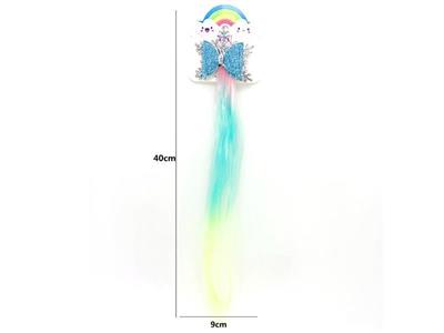 Girls' jewelry-crown wig hairpin