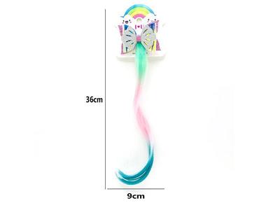 Girls jewelry-bow wig clip