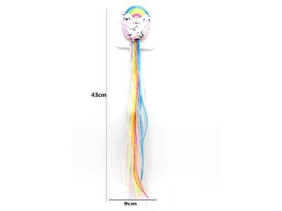 Girls' jewelry-unicorn wig clip