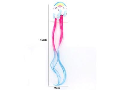 Girls' jewelry-wig clip