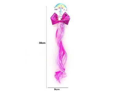 Girls' jewelry-unicorn wig clip