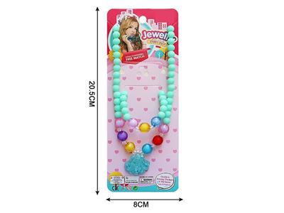 Girls jewelry-shell necklace set of 2