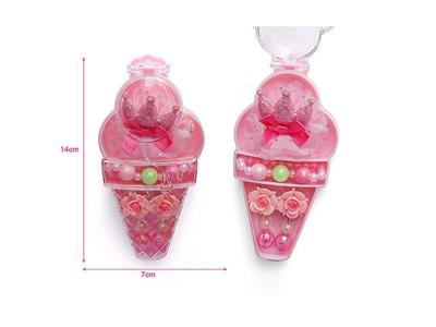 Girls jewelry-ice cream jewelry box