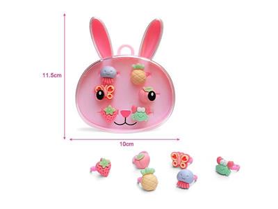 Girls jewelry-rabbit cartoon ring box