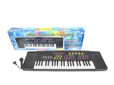 44-key multifunctional electronic organ (with microphone and plug-in)
