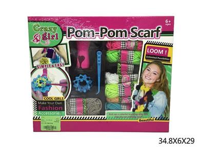 DIY scarf knitting set