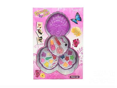 Eye shadow lip gloss three layers