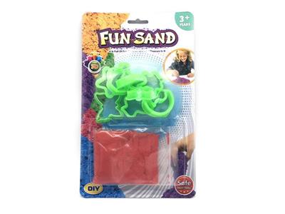 Hollow mold/space sand
