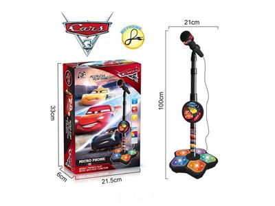 Super dazzling 5 lights microphone (Cars)