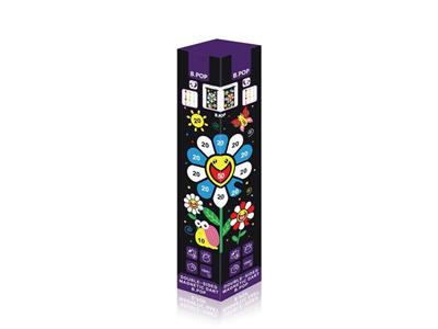Double-sided magnetic darts-pop flowers