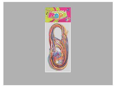 实色彩绳35PCS*80CM+圆小奶嘴20粒