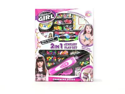 Two-in-one hair braiding combination