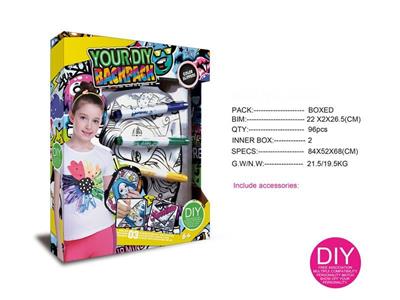 DIY coloring pouch