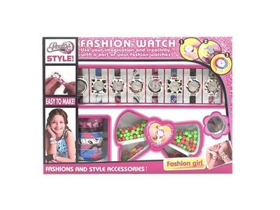 DIY fashion jewelry watch