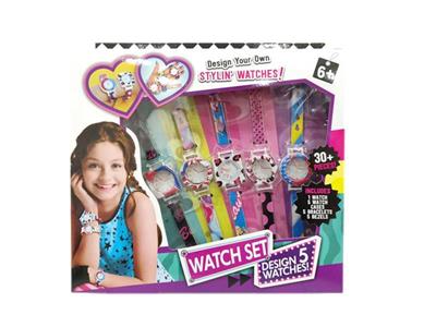DIY fashion jewelry watch