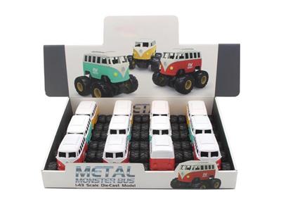 1:43 alloy bus, display box.