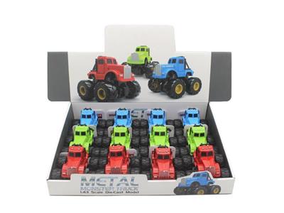 1:43 alloy car (American head), display box.