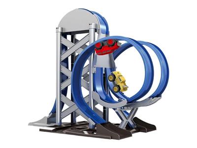 Trailer inertia magnetic track set (2 cars).