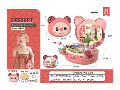 Cute pet shoulder bag pastry theme