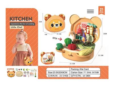 Cute pet shoulder bag tableware theme
