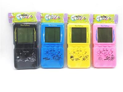 Classic game machine with large screen and light