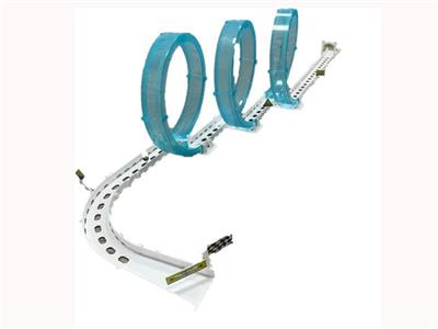 Track set for warrior racing (with 2 cars).