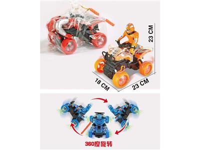 Knight stunt motorcycle