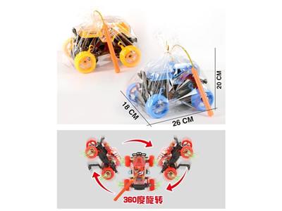 Stunt climbing car
