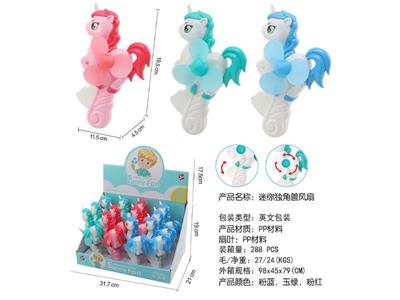 Mini one-corner fan