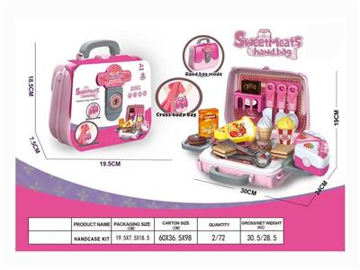 3-in-1 girl cake portable diagonal bag