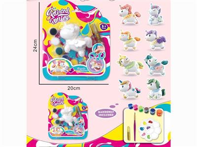 DIY drawing unicorn suction board
