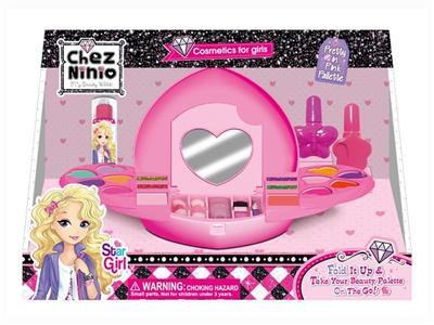 Peach heart cosmetic combination