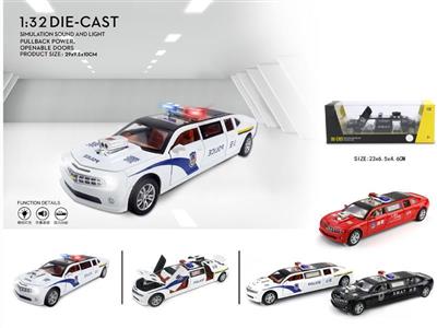 1: 32 Chevrolet police car