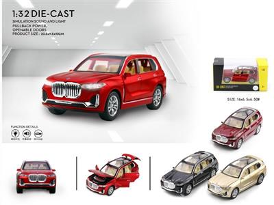 1: 32 BMW X7 streetcar